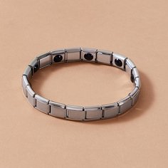 Мужской магнитный браслет 1шт Shein