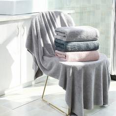 Однотонное банное полотенце 1шт Shein