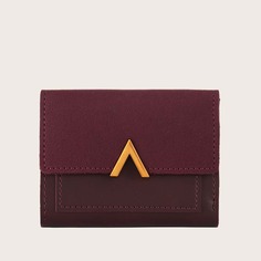 Складной кошелек с металлическим декором Shein
