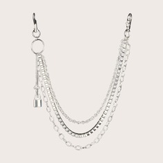 Металлическая многослойная цепочка для брюк с ключом Shein