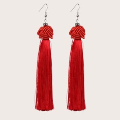 Серьги-подвески с бахромой 1 пара Shein