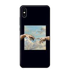 Чехол для iPhone с оригинальным принтом Shein
