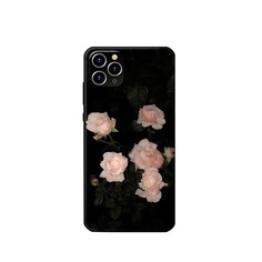 Чехол для iPhone с принтом роз Shein