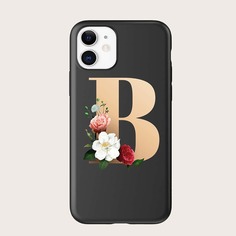 Чехол для iPhone с текстовым принтом Shein