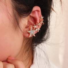 Клипсы со стразами Shein