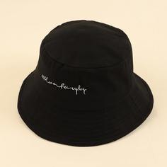 Шляпа с вышивкой Shein