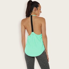 Спортивный топ-халтер с низкой спинкой Shein