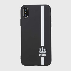 Чехол для iPhone с принтом Crown Shein