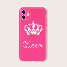 Чехол для iPhone с принтом Crown Shein