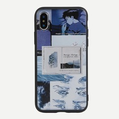 Чехол для iPhone с мультипликационным принтом Shein