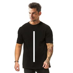 Мужская футболка с коротким рукавом Shein