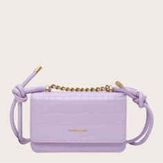 Рельефная сумка через плечо Shein