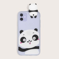 Чехол для iPhone с принтом панды Shein