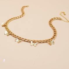 Ожерелье с бабочкой Shein