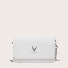 Сумка через плечо с декором Shein