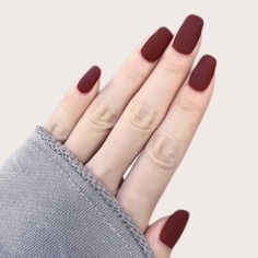 24шт матовые накладные ногти и двухсторонняя лента Shein