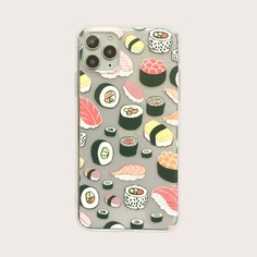 Чехол для iPhone с мультяшным узором 1шт Shein