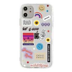Чехол для iPhone с мультяшным узором 1шт Shein