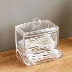 Прозрачный ящик для хранения ватного тампона Shein