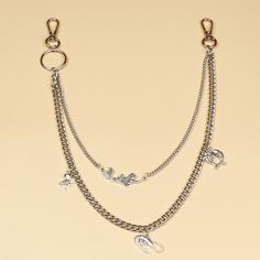 Многослойная цепочка для брюк с подвесками Shein