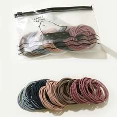 100шт эластичные резинки для волос и девочек Shein