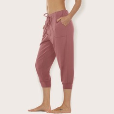Спортивные брюки на кулиске с карманом Shein