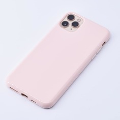 1шт однотонный чехол для iPhone Shein