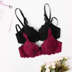 2 пакета кружевной бюстгальтер на косточках Shein