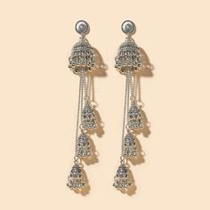 Серьги-подвески Jhumka с круглыми шариками Shein