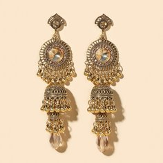 Серьги-подвески Jhumka с круглыми шариками Shein