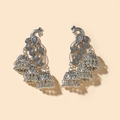 Серьги-подвески Jhumka с круглыми шариками Shein