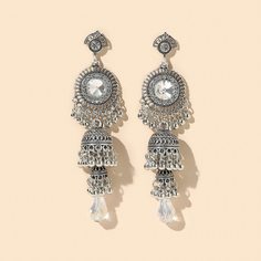 Серьги-подвески Jhumka с круглыми шариками Shein