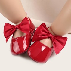 Балетки с бантом для девочек Shein