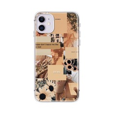 Чехол для iPhone с графическим принтом 1шт Shein