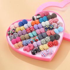 36 пар серьги-гвоздики Shein