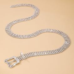 Алмазная цепочка для талии с пряжкой в форме бабочки Shein