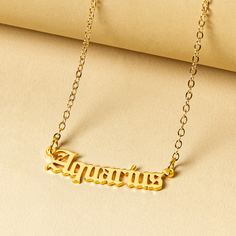 Ожерелье с буквами Shein
