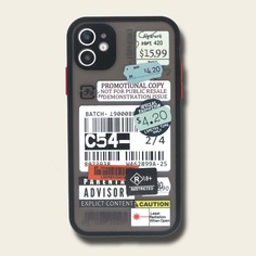 1шт чехол для iPhone с принтом Shein