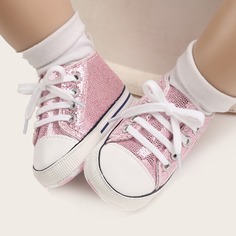 Кроссовки на шнурках для девочек Shein