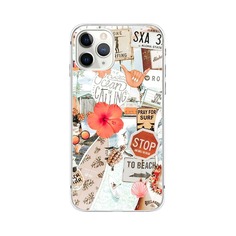 1шт чехол для iPhone с графическим принтом Shein