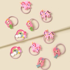 Резинка для волос для девочек 10шт Shein