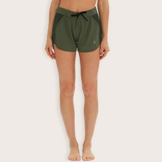 однотонные спортивные шорты с узлом Shein