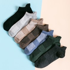 Мужские многоцветные носки 7 пар Shein