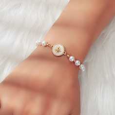 Браслет с искусственным жемчугом Shein