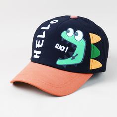 Детская бейсболка с текстовым рисунком Shein