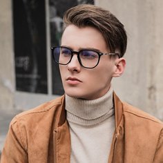 Мужские очки в акриловой оправе Shein