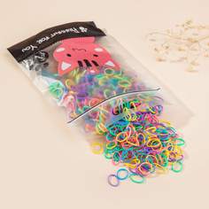 1000шт резинка для волос и девочек Shein