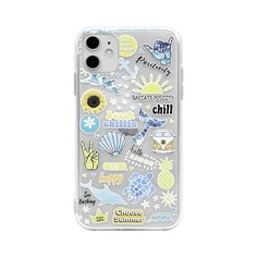 Чехол для iPhone с рисунком 1шт Shein