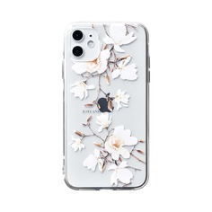 Чехол для iPhone с цветочным принтом 1шт Shein
