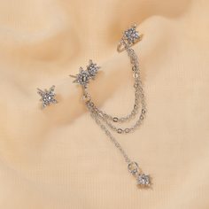 1 пара оригинальные серьги сос тразами Shein